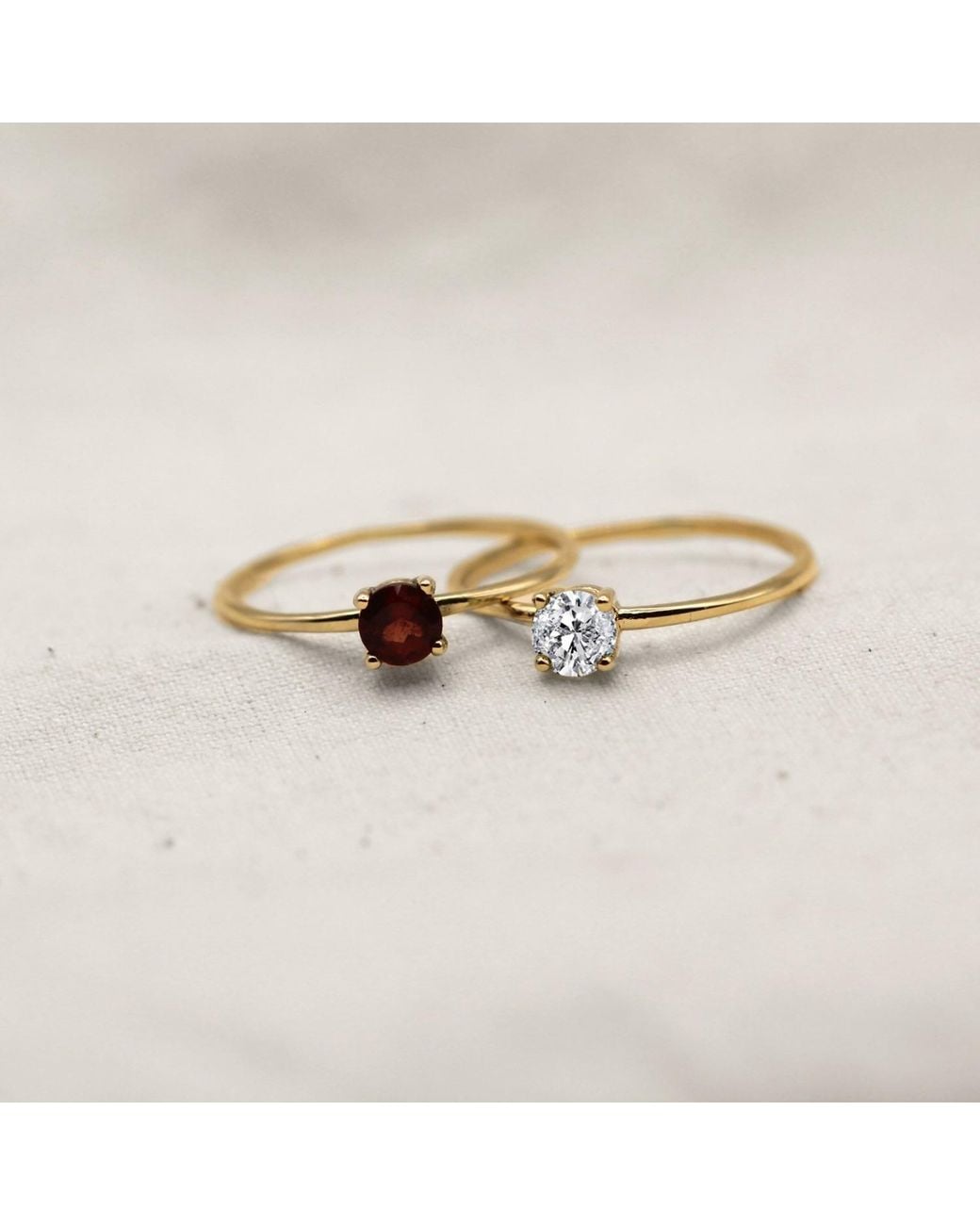 VicStoneNYC Fine Jewelry White Genuine Diamond Ring