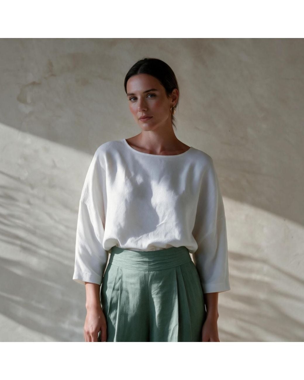 Kipépéo White Aida Multiway Tie Top
