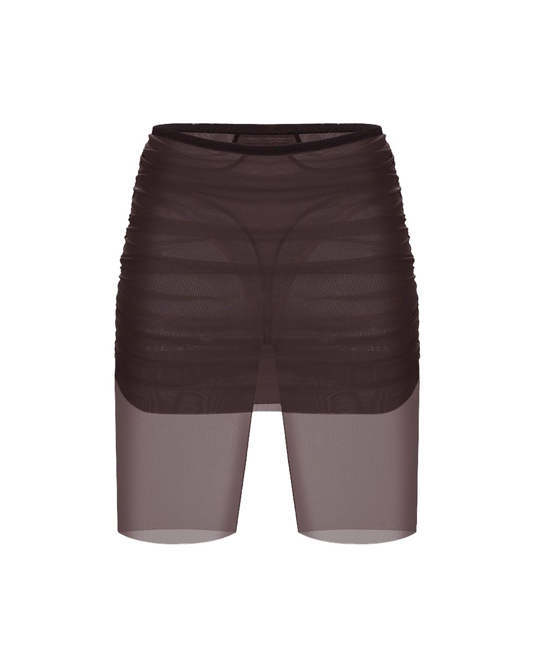 Zhilyova Brown Amora Gravity Shorts