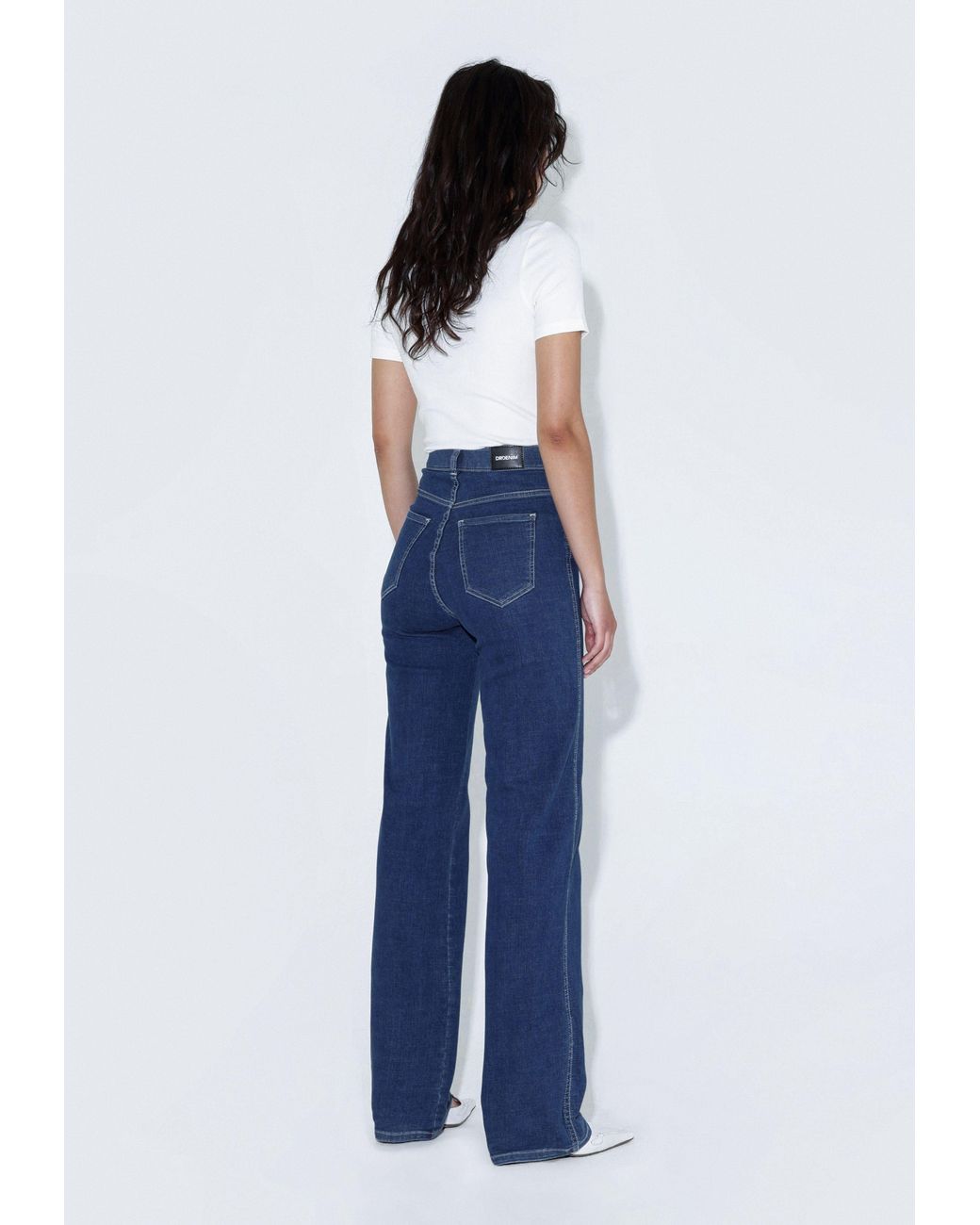 Dr. Denim Blue Moxy High Straight