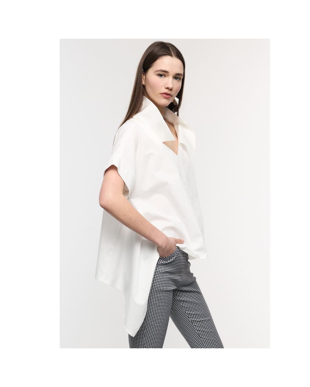 Mirimalist White Quartz Shirt