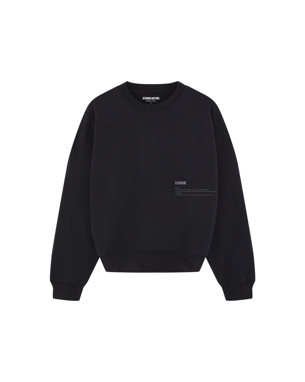 Storm Blue Essential Sweatshirt Midnight for men