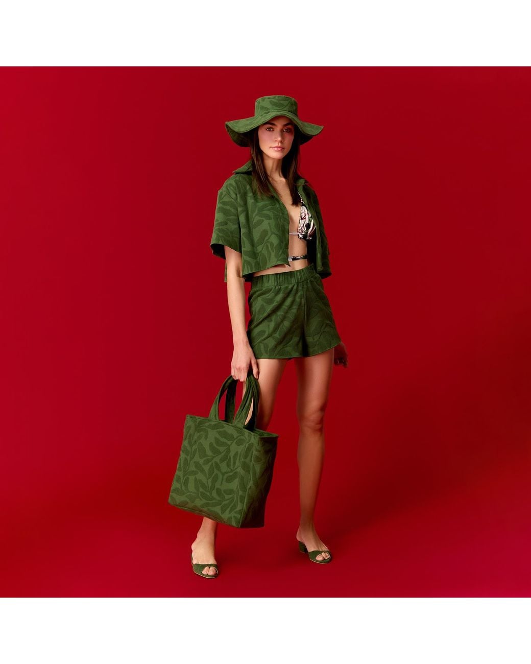 Nur Karaata Green Anastasia Set
