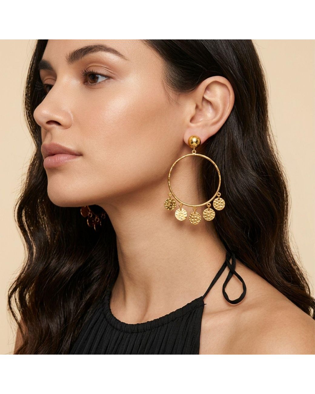 Jaredjamin Metallic Fortuna Chandelier Earrings
