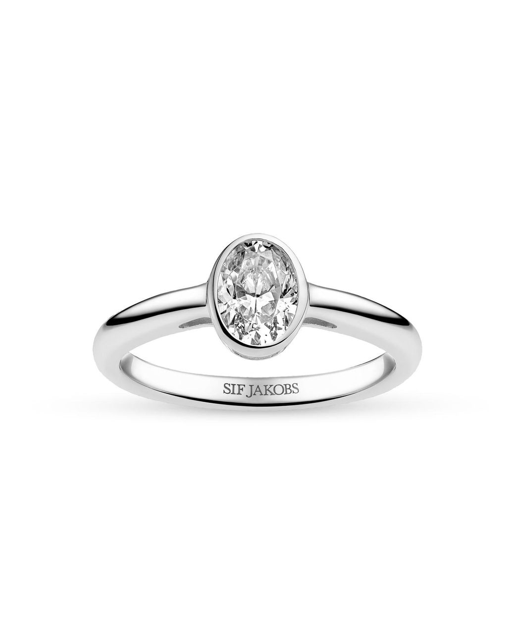 Sif Jakobs Jewellery Ring Sardinien Ovale Piccolo in Metallic | Lyst