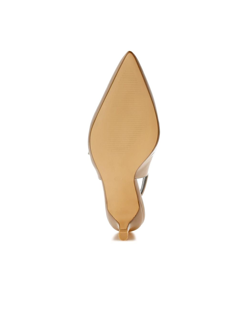 Rag & Co Multicolor Neutrals Kanebei Taupe Triple Strap Slingback Sandals By Rag & Co