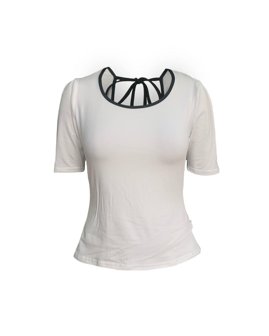Frock Tales Gray Belle Top With Scoop Neck