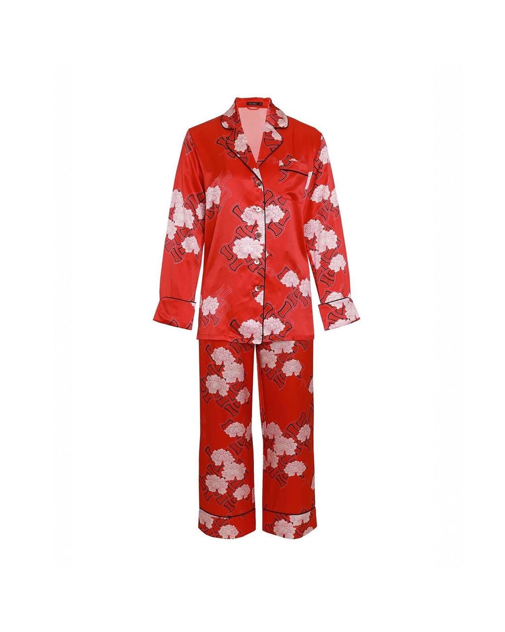 Emma Wallace Red Rouge Pyjama Set