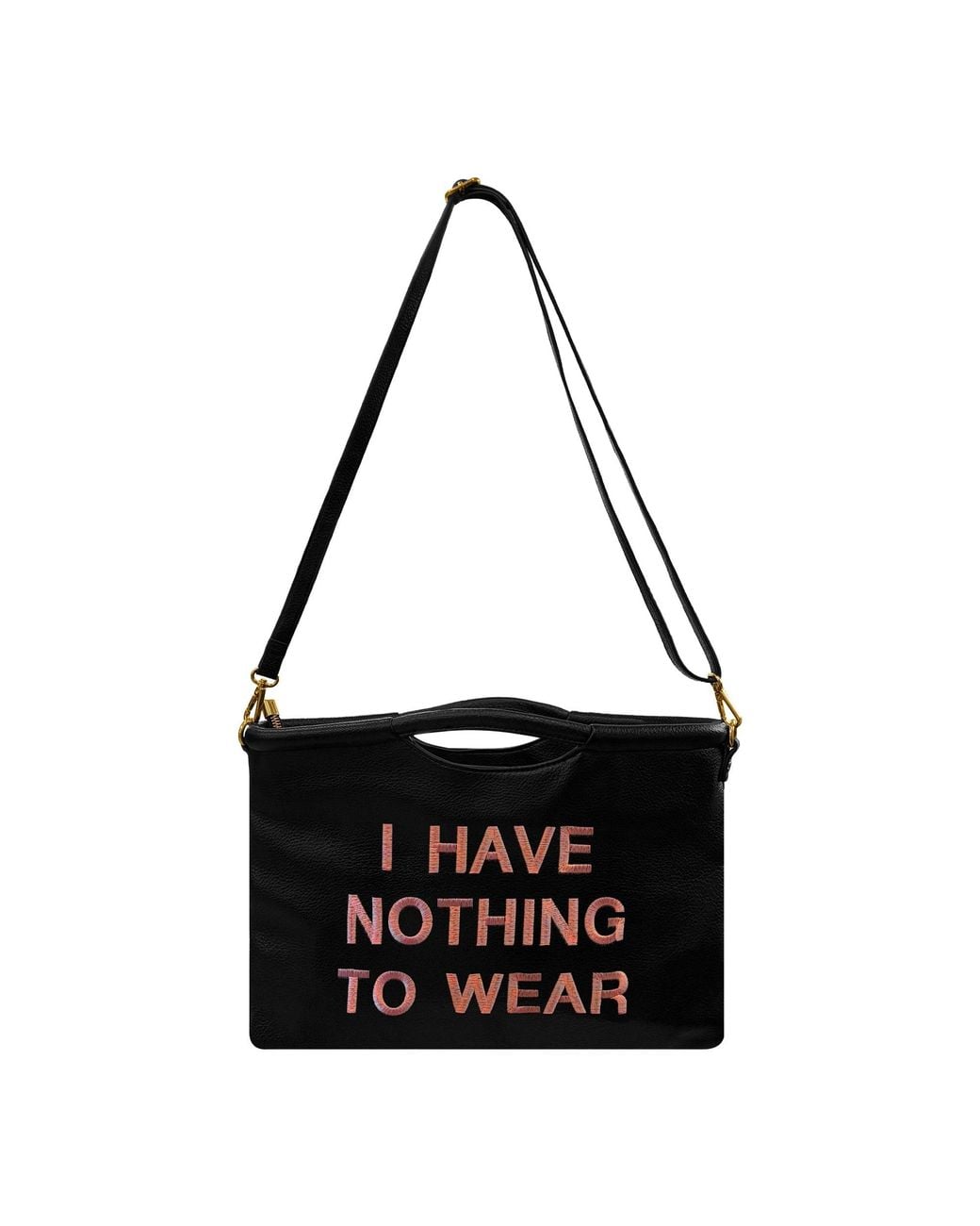 Lilly Loves Black I Have Nothing To Wear Clutch