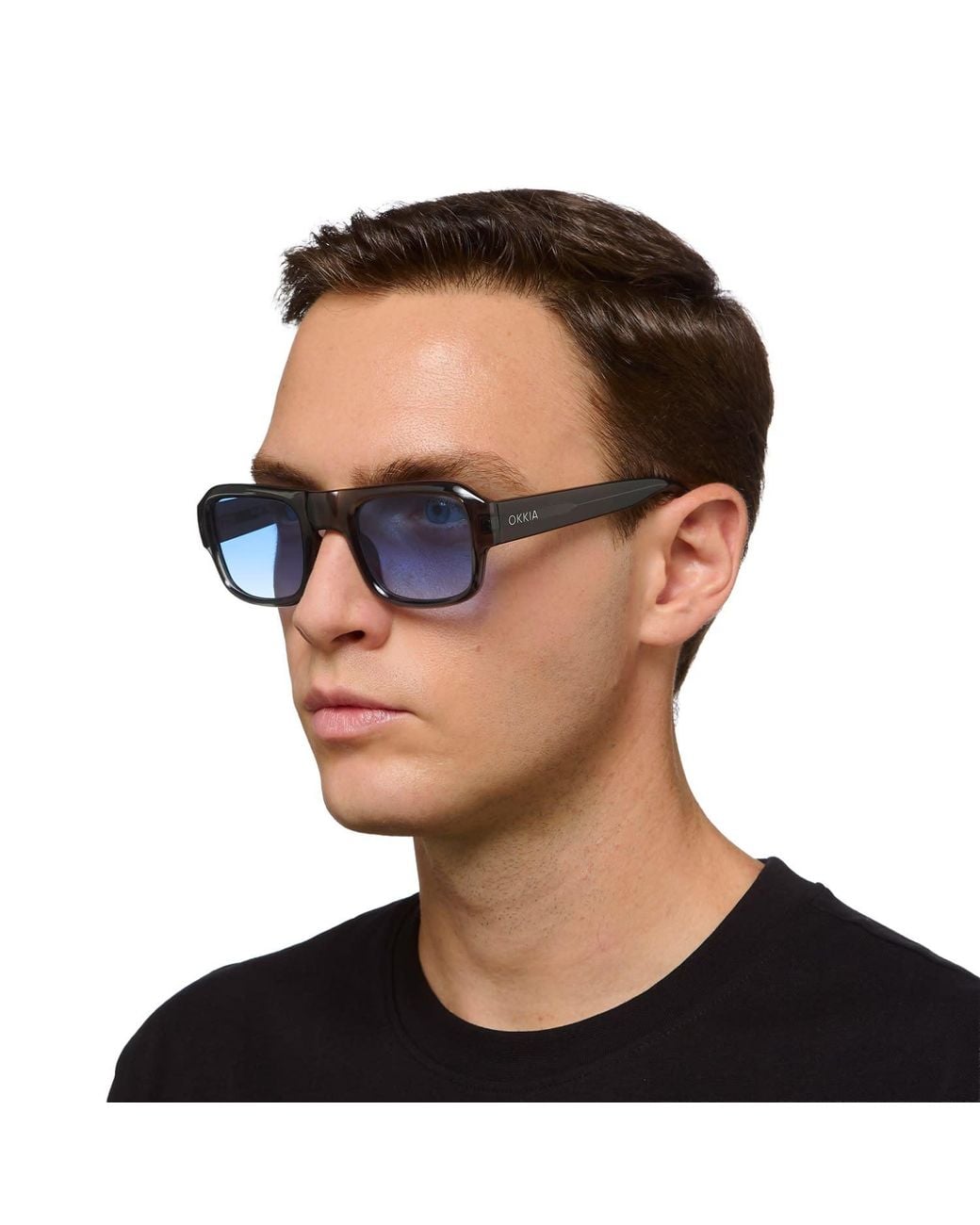 Okkia Uk Ltd Blue Stromboli Okkia Club Translucent Smoke for men