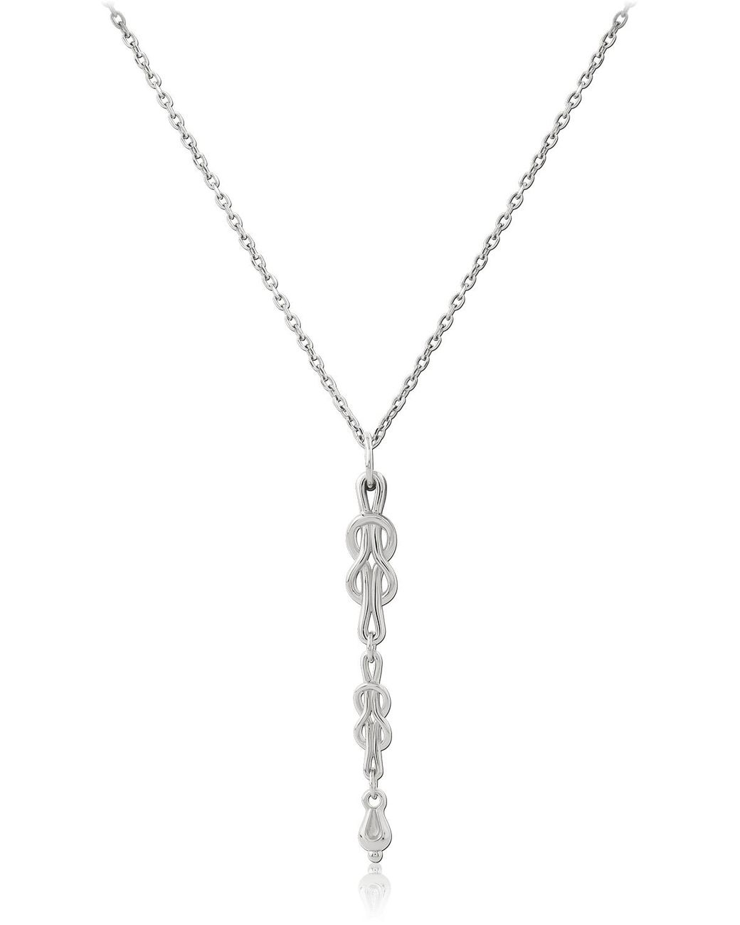 Astor & Orion Metallic Hecate Lavalier Necklace Sterling