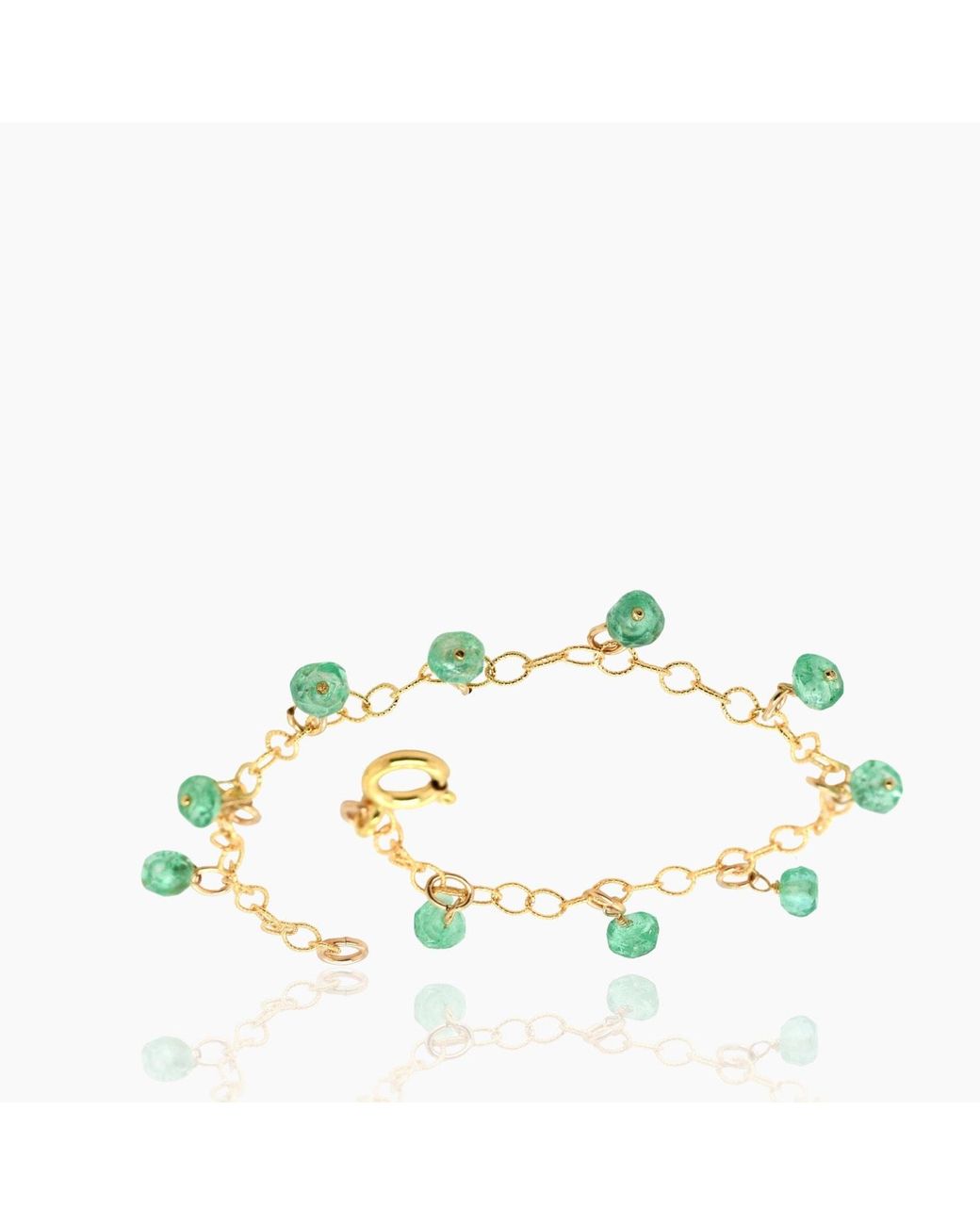 Lori Kaplan Design Metallic Opal Charm Bracelet