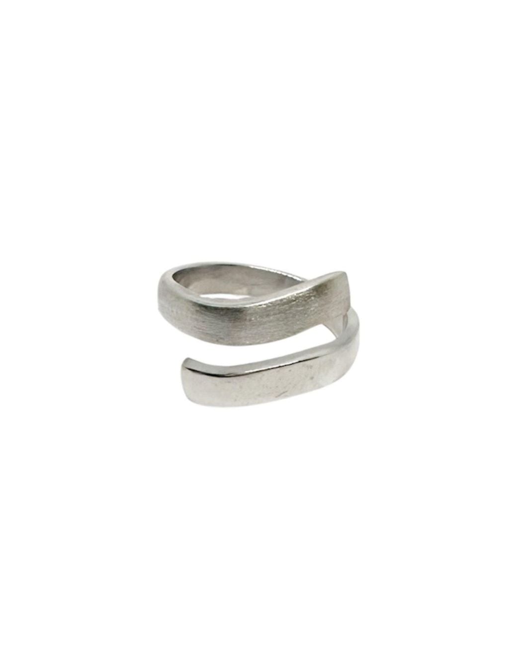 Tg-Jewellery by Tamara Gervasio White One Of A Kind Recycled Sterling Adjustable Ring