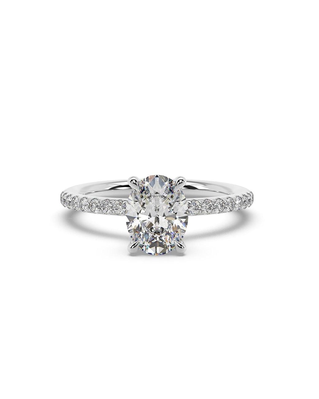 Artisan White Designer Ring With Lab-Grown Diamond