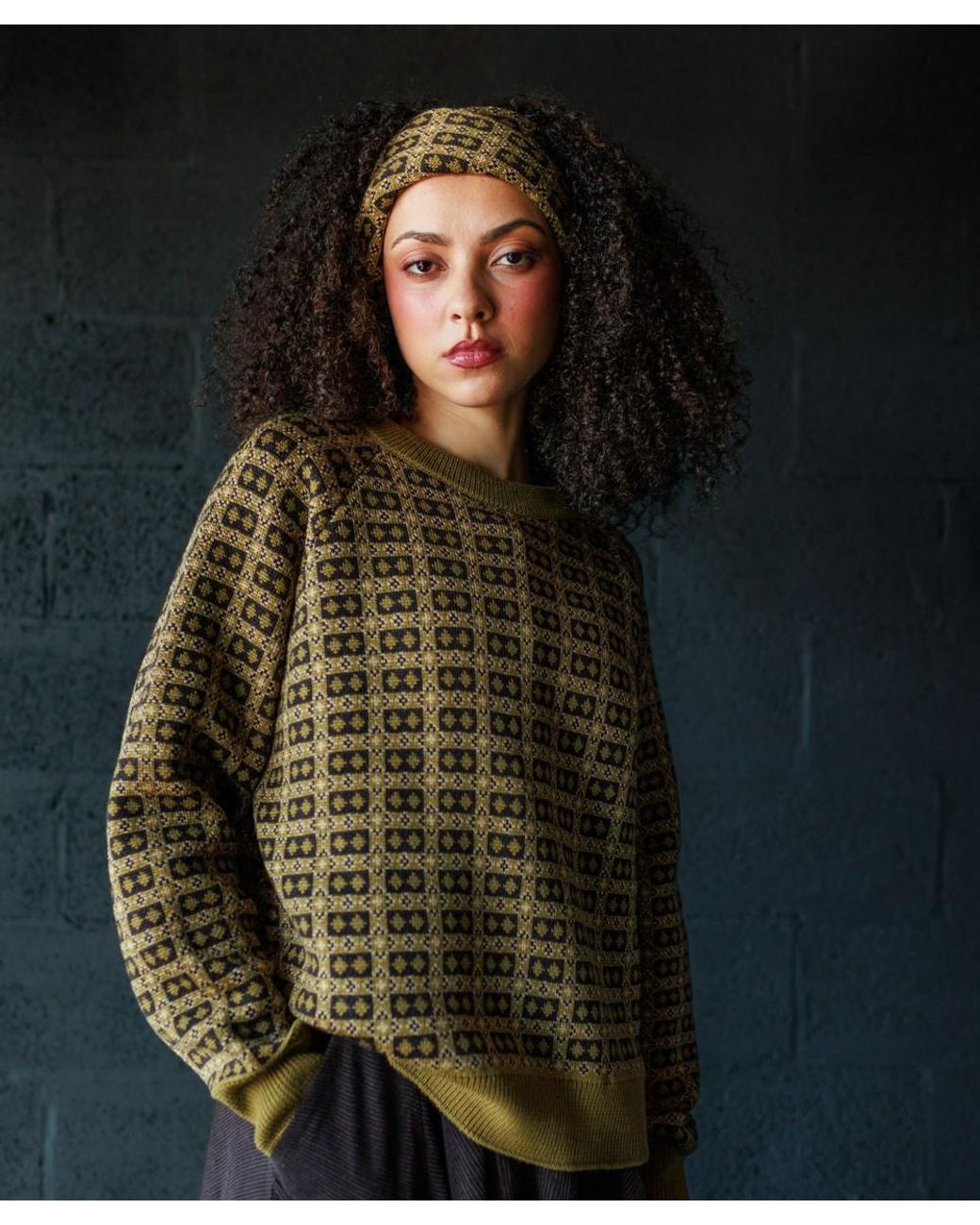 Mabli Green Brae Pullover