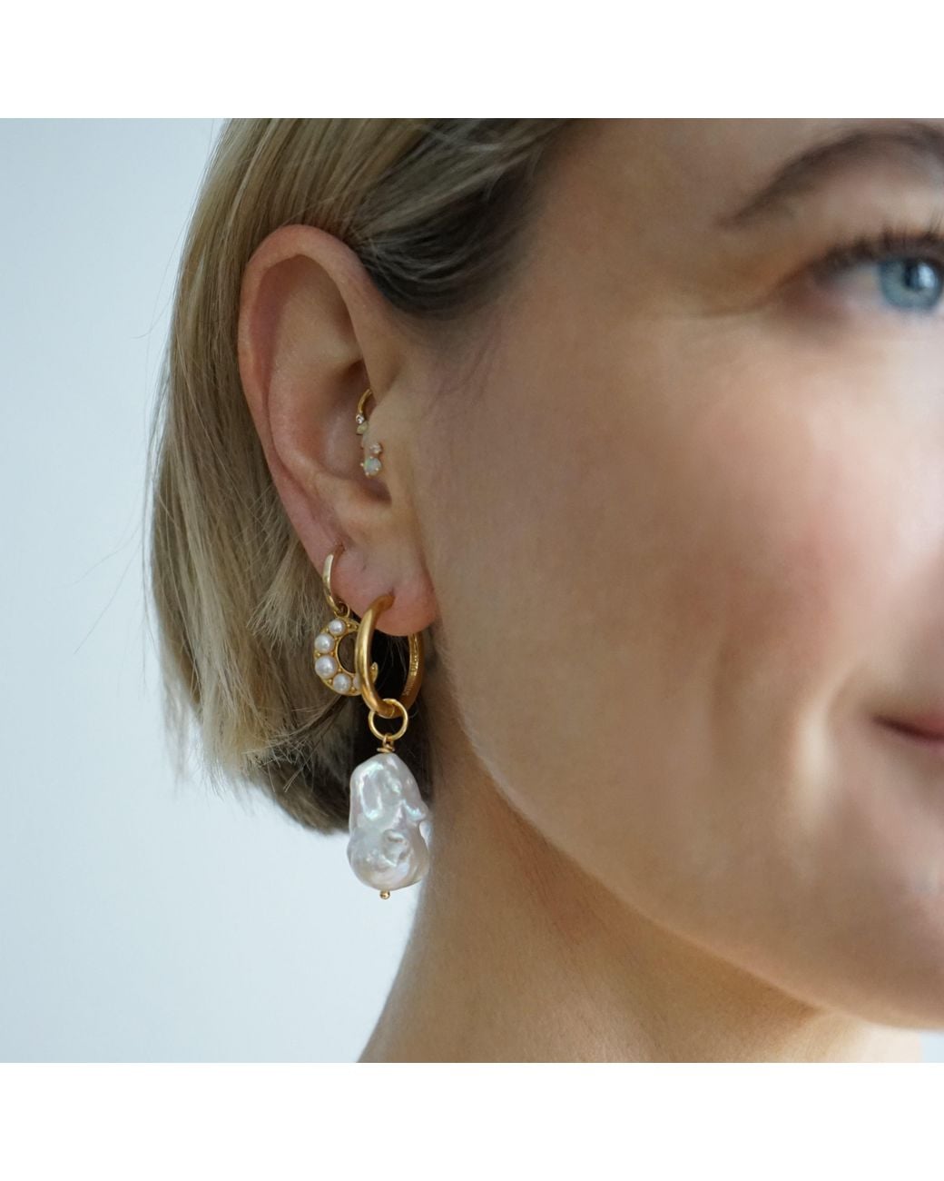 Smilla Brav Blue Earrings Puglia
