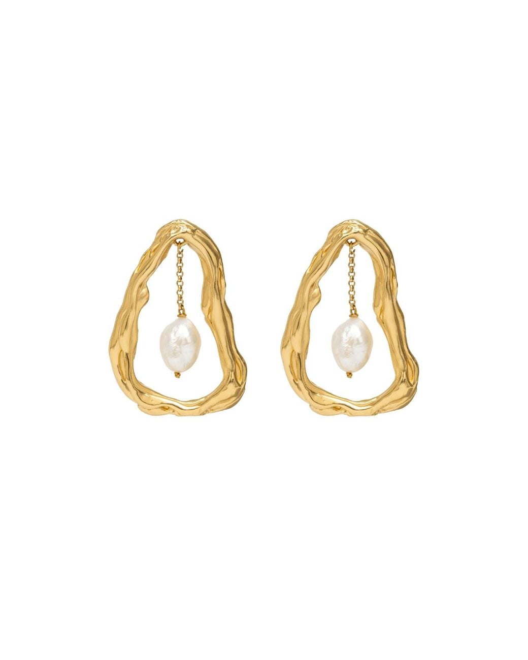 Lavani Jewels Multicolor Giselle Pearl Drop Earrings
