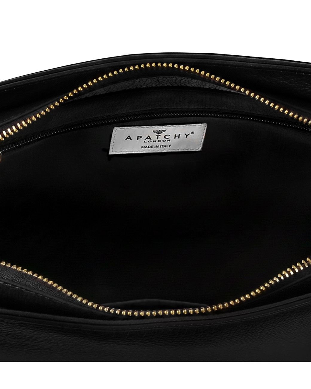 Apatchy London Black The Rosie Leather Bag