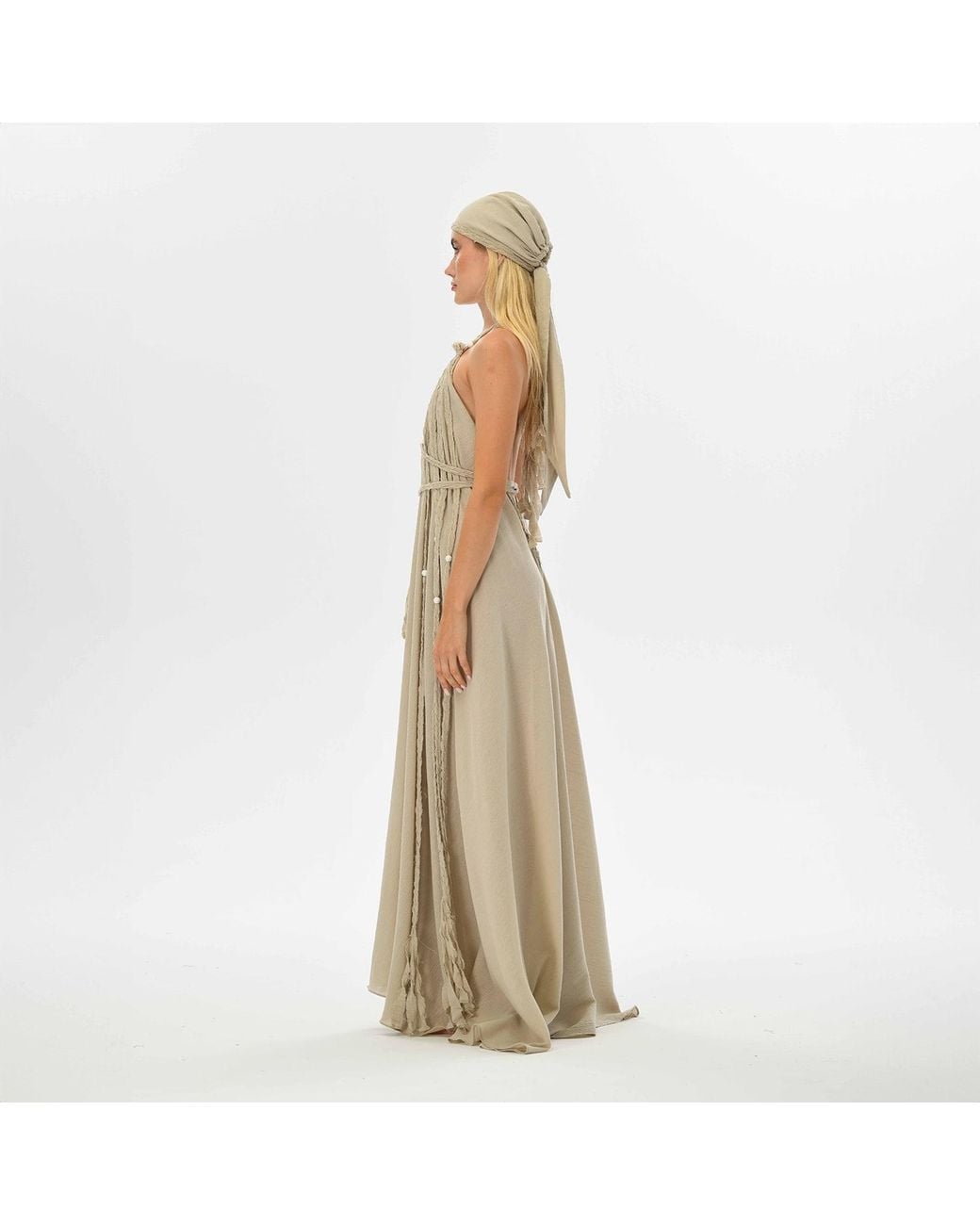 Zhenabia Natural Neutrals Kismet Dress