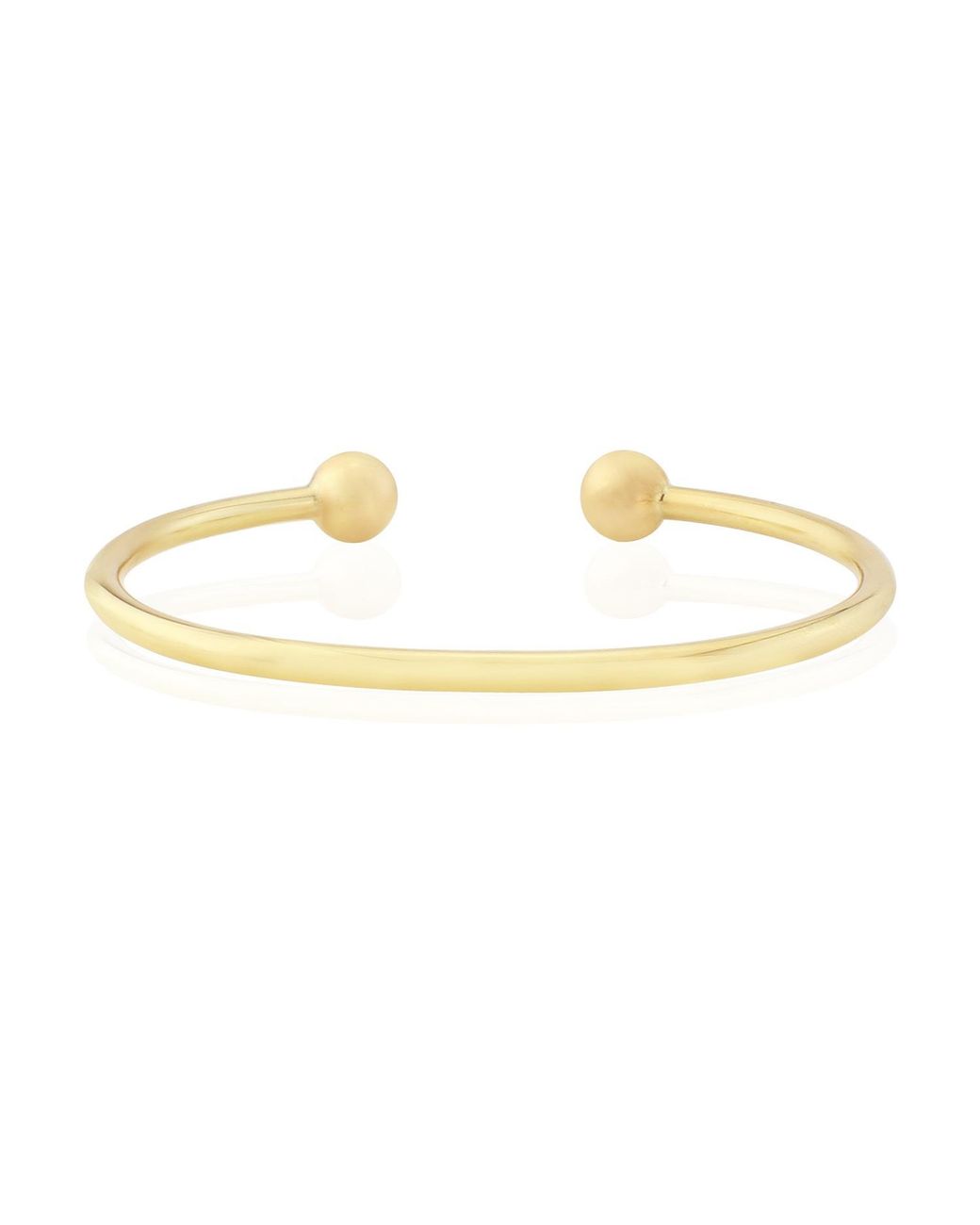 Auree Jewellery Metallic Curzon Vermeil Torque Bangle