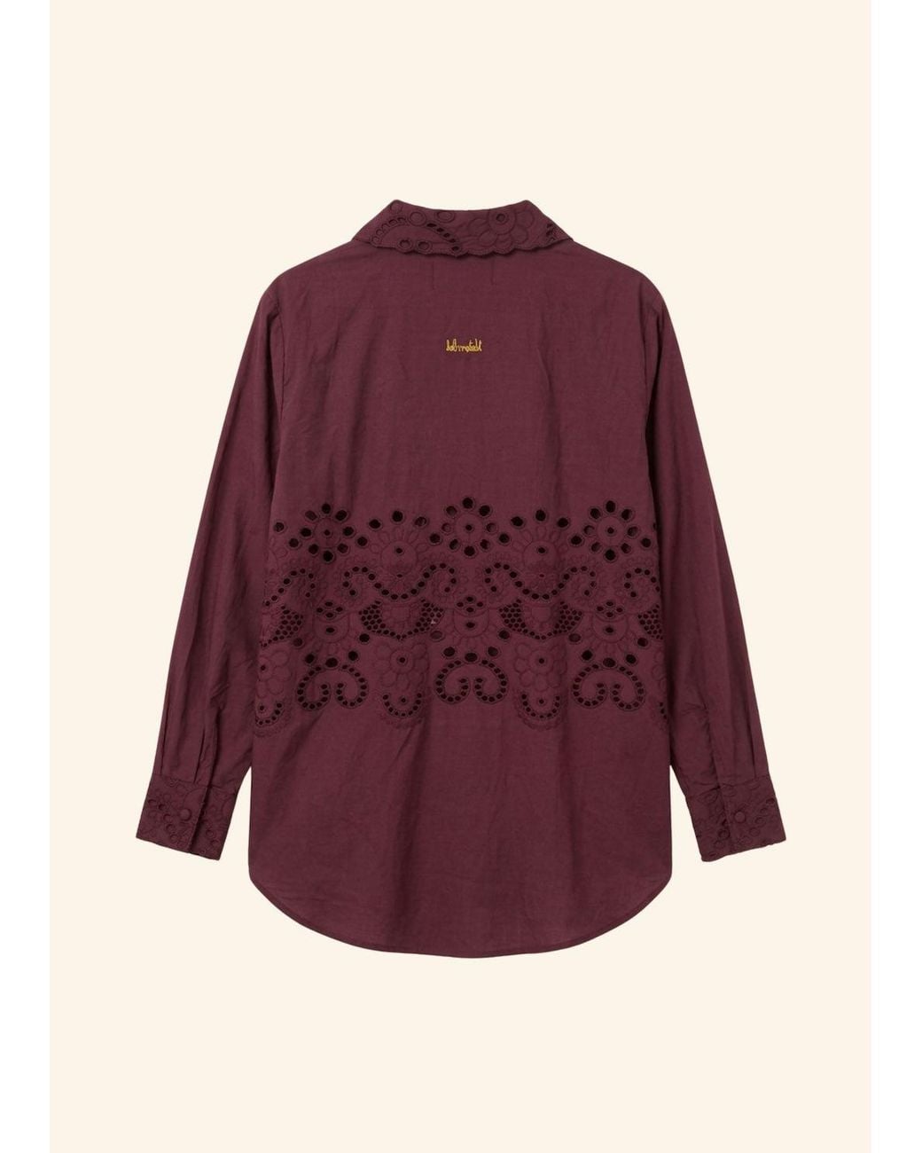 Helmstedt Purple Elsie Blouse