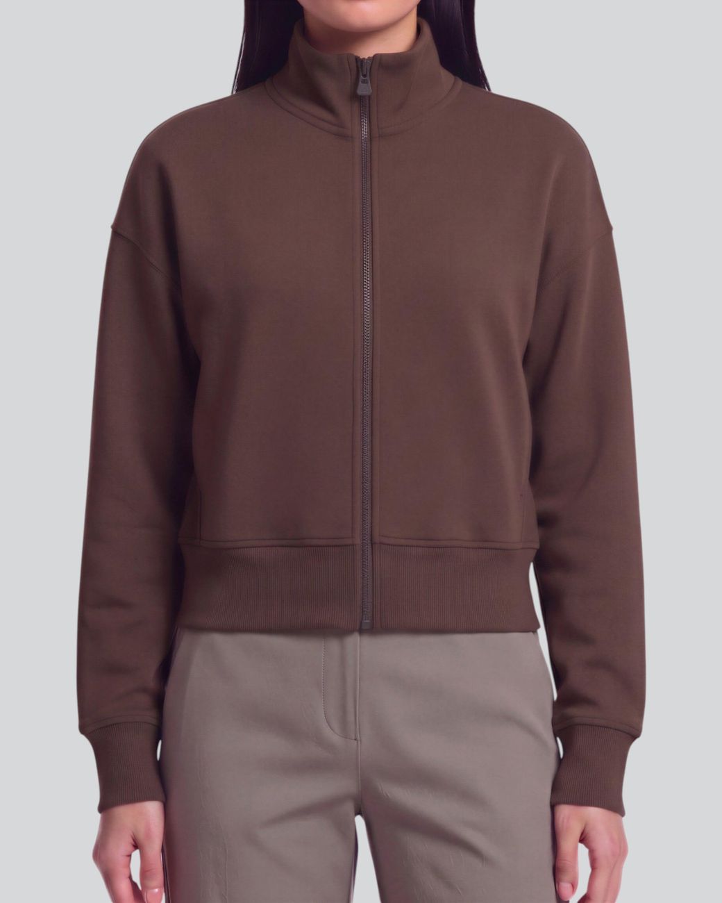 Lords of Harlech Judy Brownie Stretch Knit Jacket