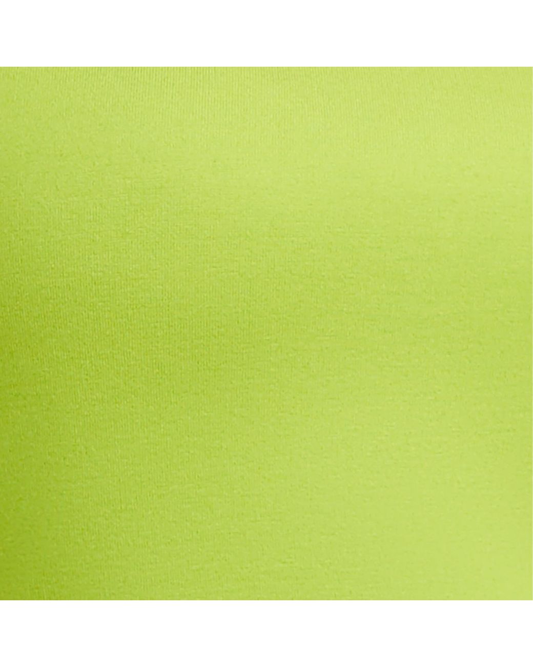 ALINA CERNĂTESCU Yellow Mariposa Lime Mini Ruffle Cocktail Dress