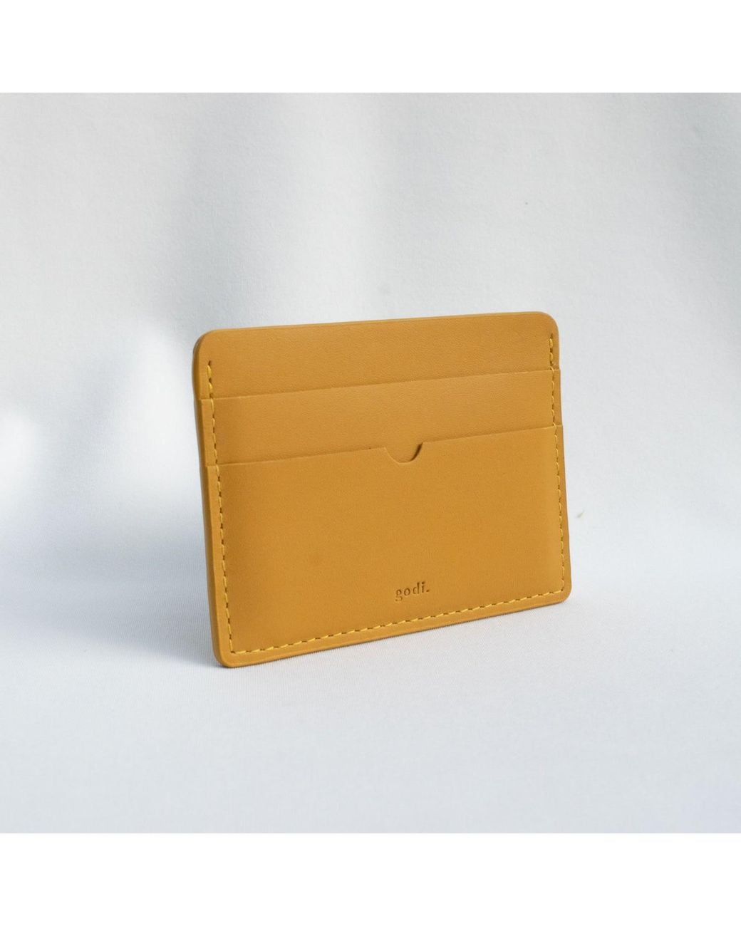 godi. Multicolor Handmade Leather Card Case