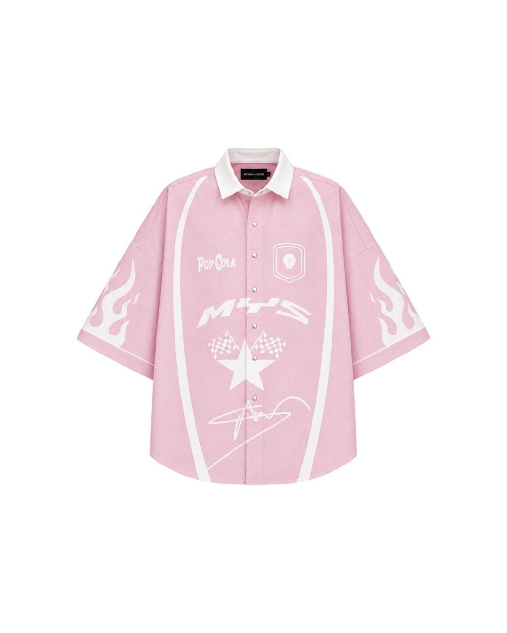 mysimplicated Pink Pop Cola Shirt for men
