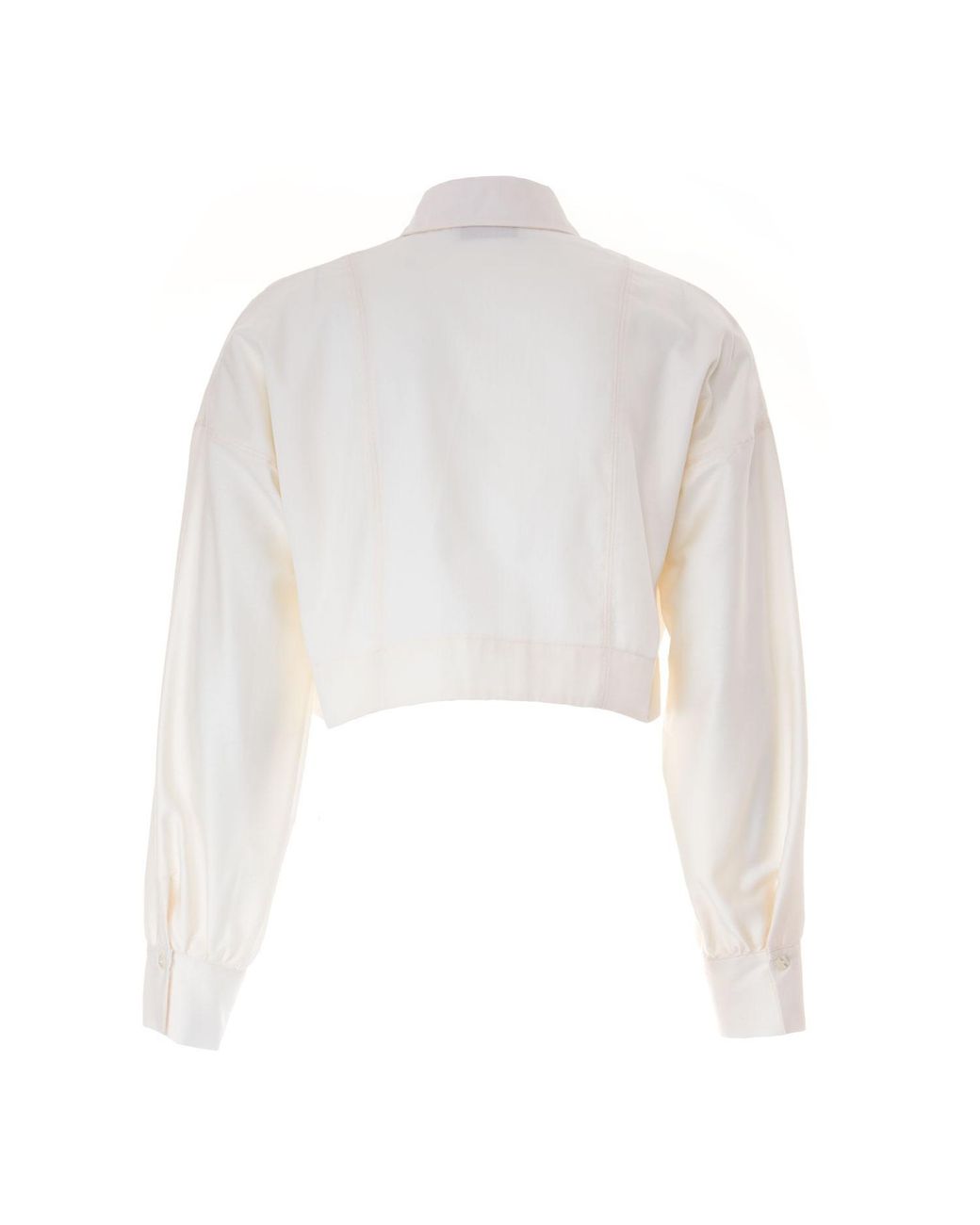 Sofia Tsereteli White Short Cotton Shirt