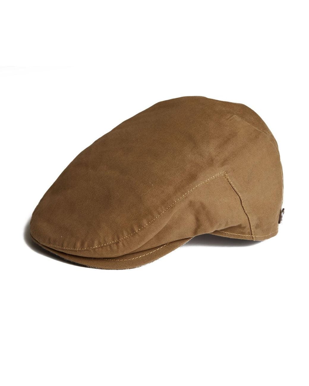 Dasmarca Hats Brown Finley Camel Italian Waterproof Cap for men