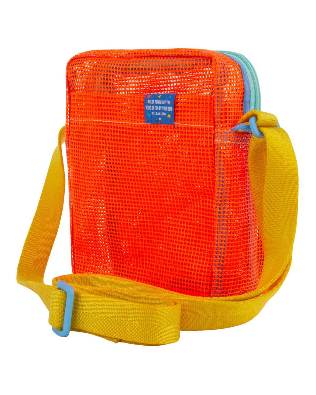 Mokuyobi Orange Neutrals Tiger Mesh Sidekick Sling