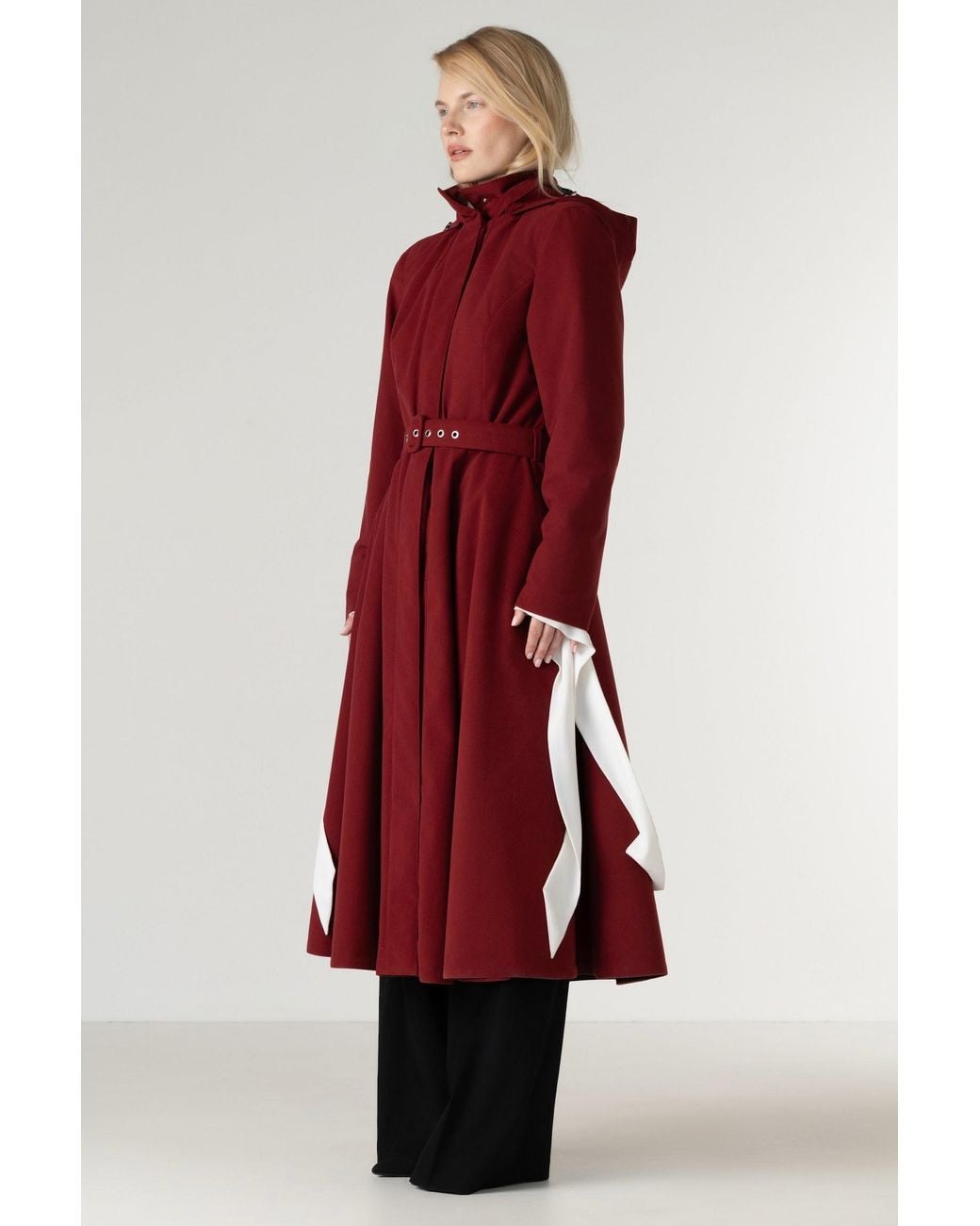 RainSisters Red Winter Coat