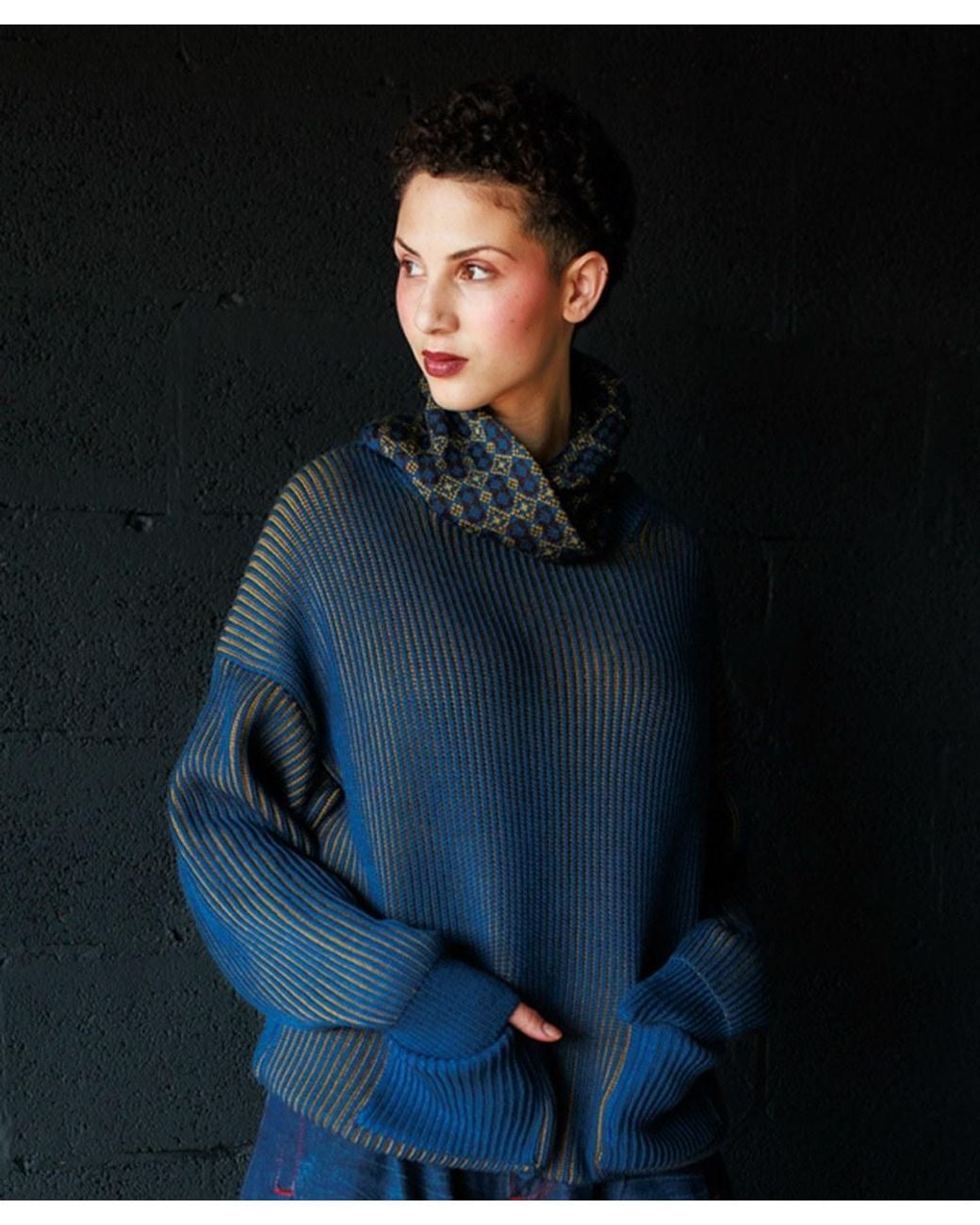 Mabli Blue Brae Neck Wrap