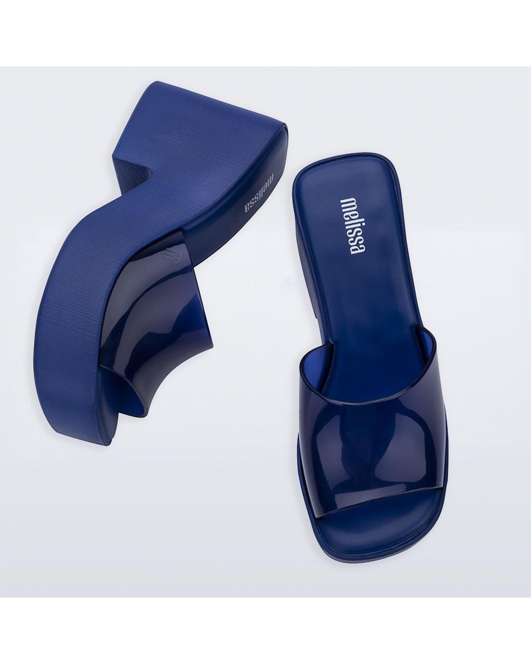 Melissa Blue Posh Platform Heel