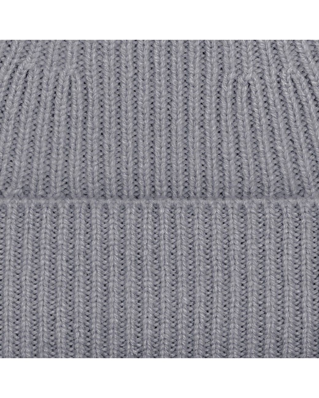 Paul James Knitwear Gray Lightweight Merino Cashmere Beaulinee Beanie
