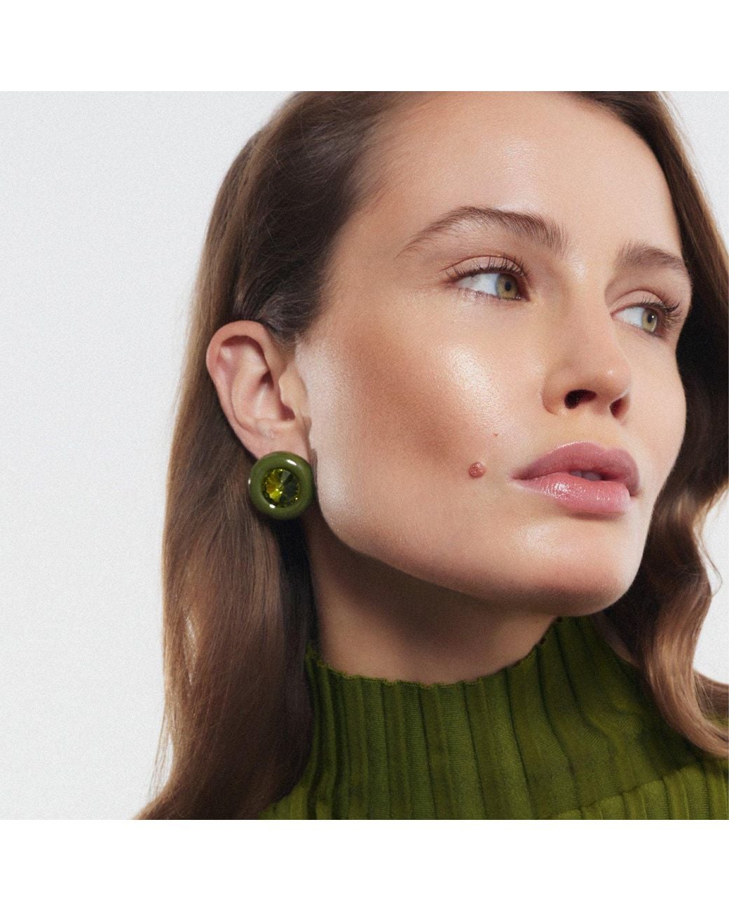 Saule Label Green Lola Earrings