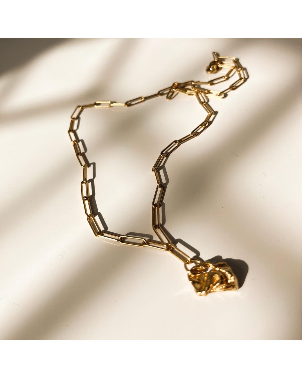 Bio-Trimmings Metallic Carrara Vermeil Necklace