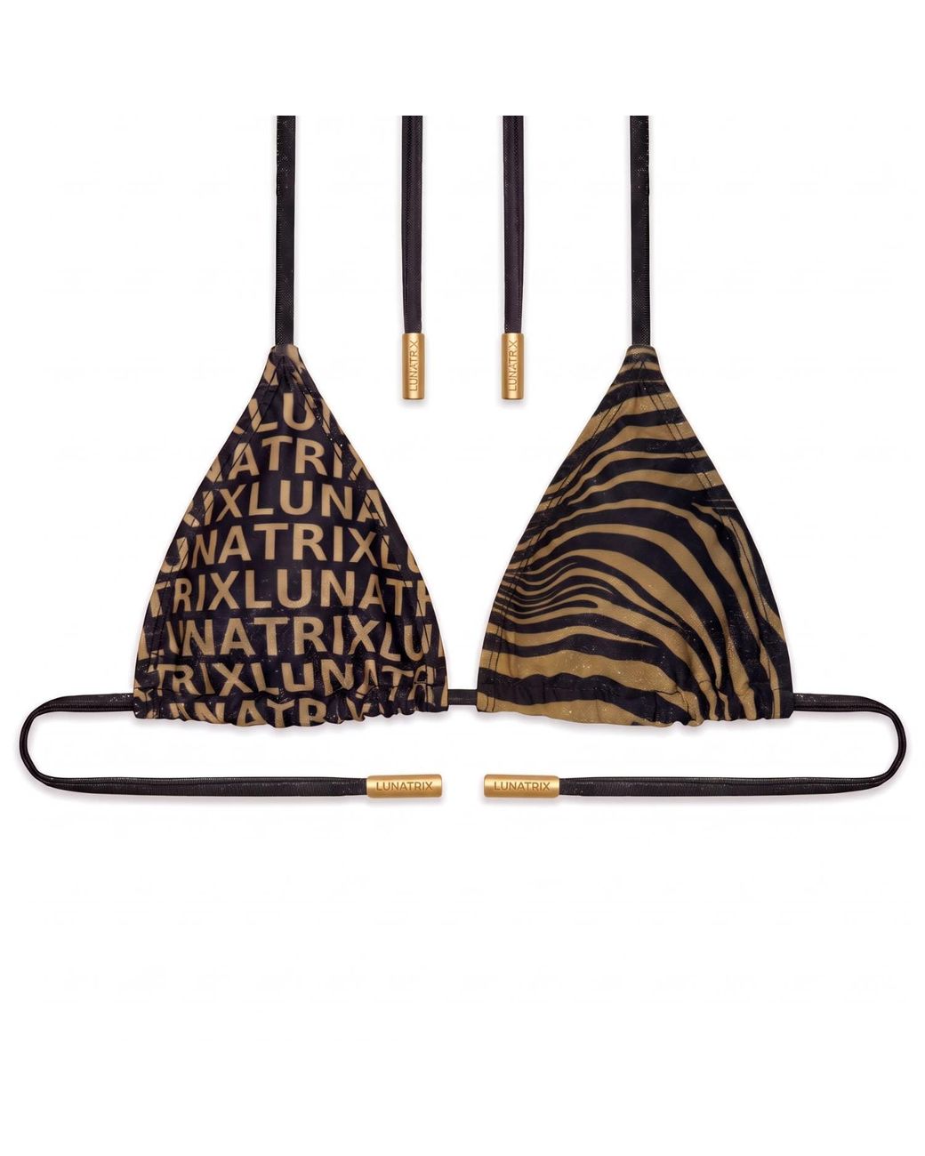Lunatrix Brown Triangle Top
