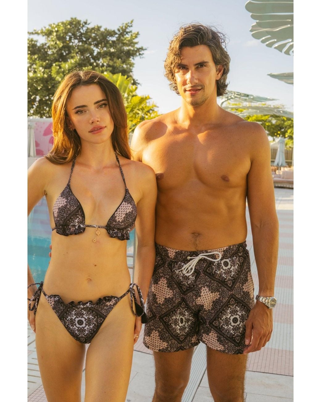 IVY SWIMWEAR Brown Hudson for men