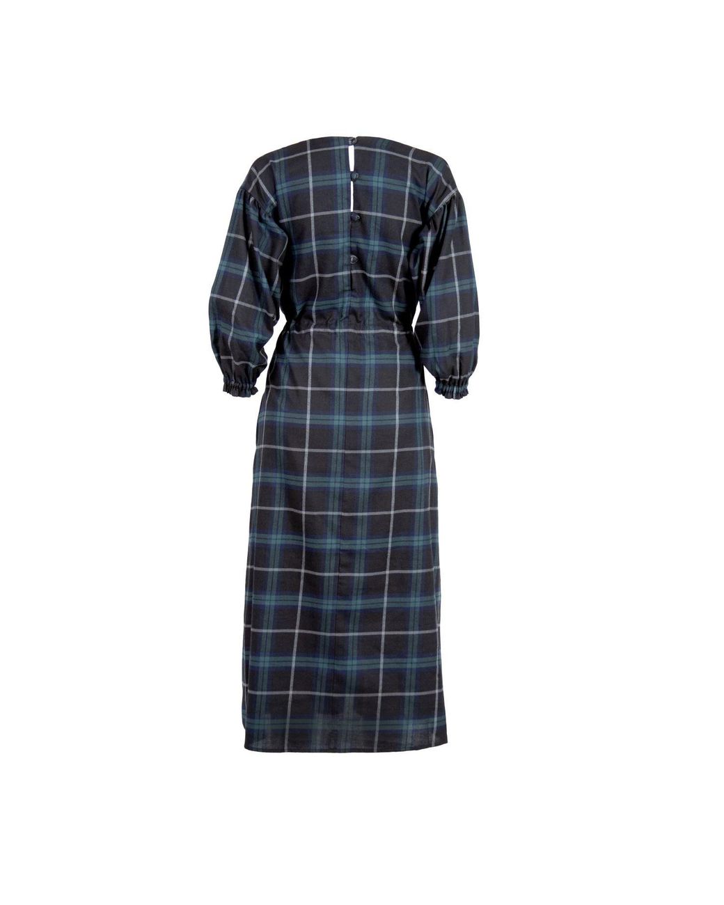 NUMBAT Black Klara Tartan Dres