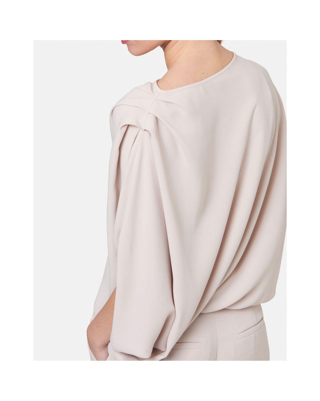 Helen Mcalinden Pink Neutrals Berna Natural Pearl Blouse