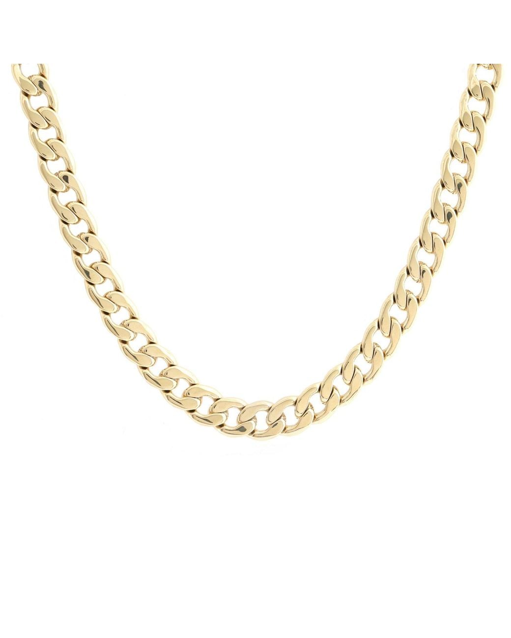 Hye Jane Jewelry Metallic Sloane Curb Chain Necklace