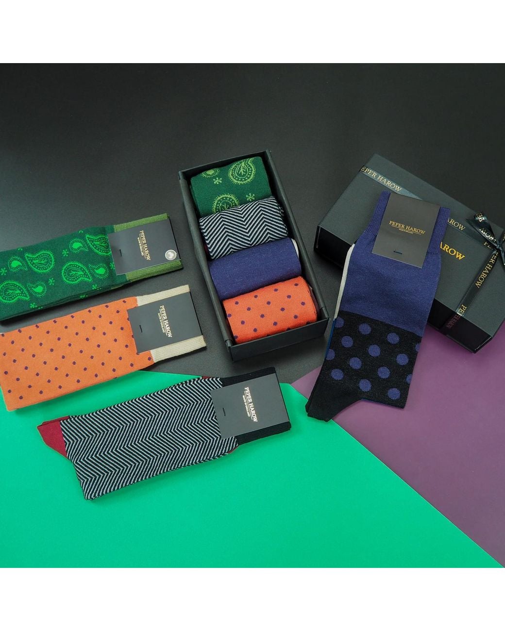 Peper Harow - Made in England Green Spooky Gift Box for men