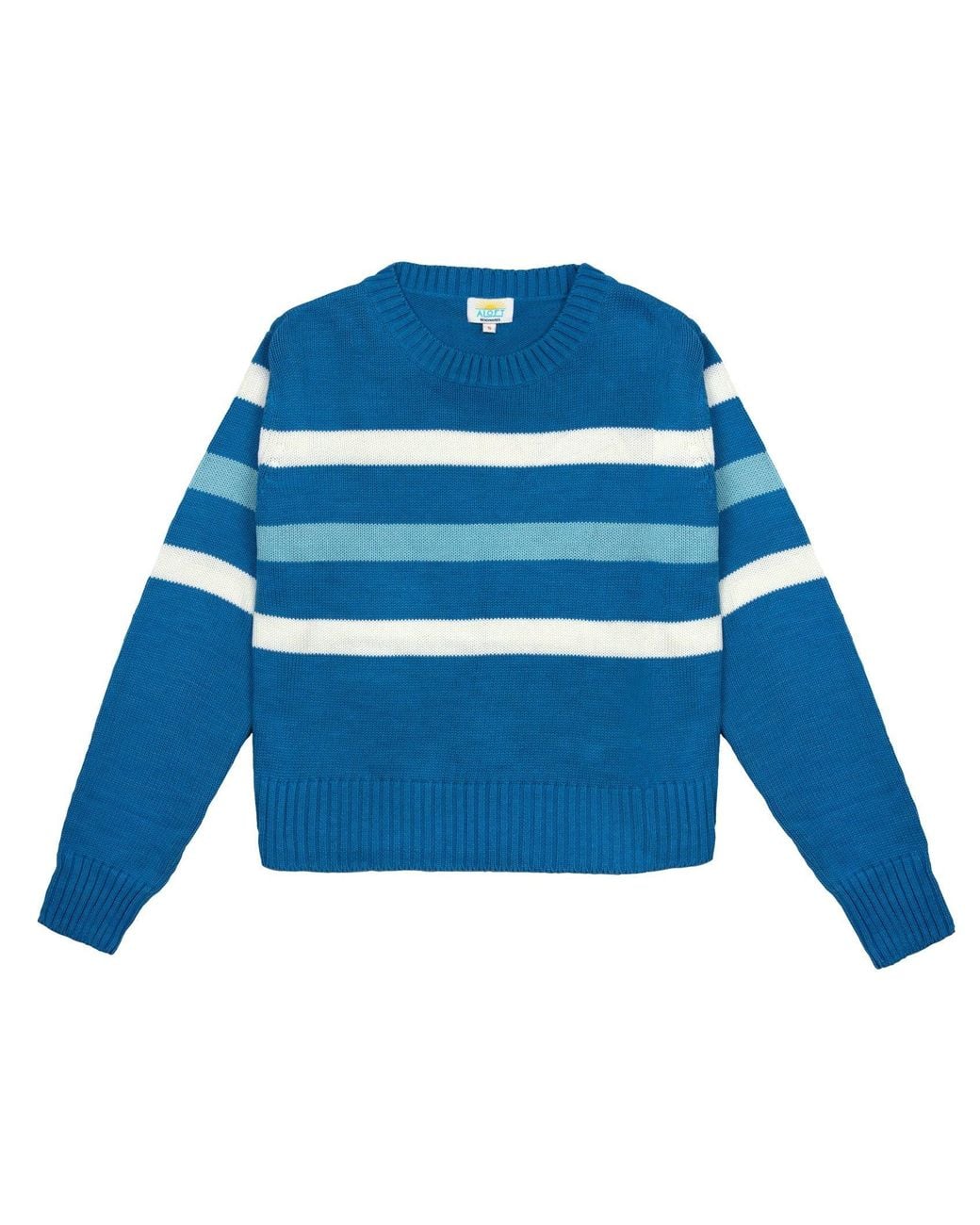 ALOFT Blue Sennen Stripe Crew Neck