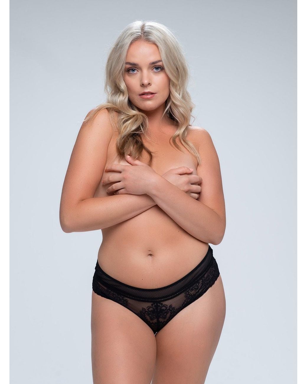 BonBon Lingerie Black Mara Full Brief