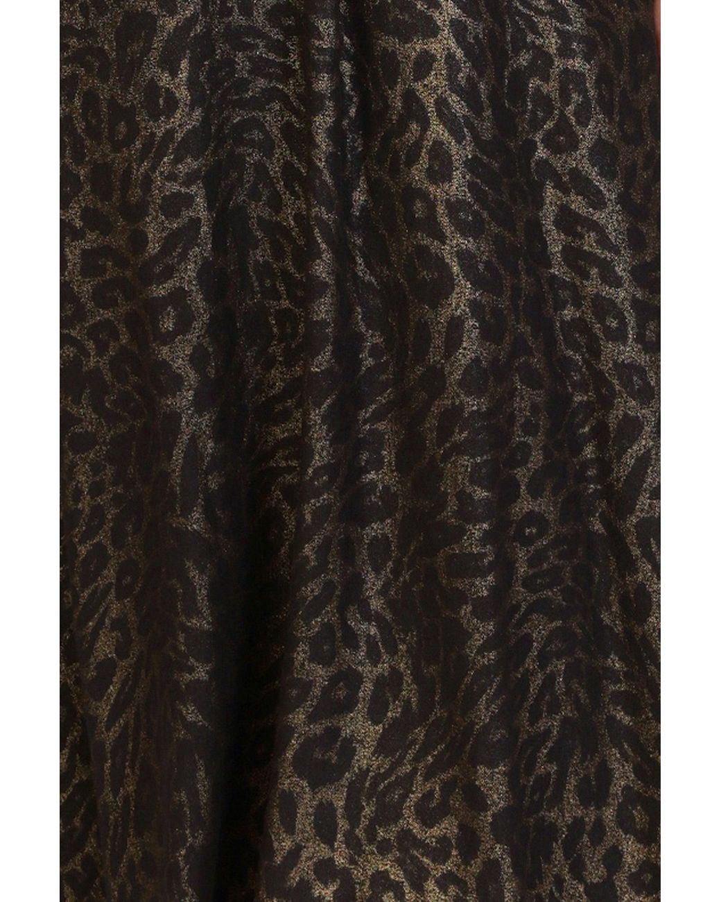 Traffic People Gray Thursday's Child Metallic Leopard Print Bacall Trousers