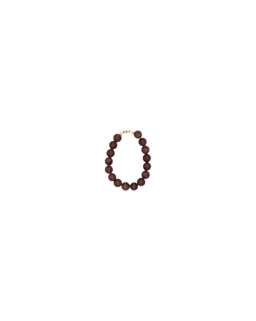 LABRO Metallic Strawberry Quartz Bracelet