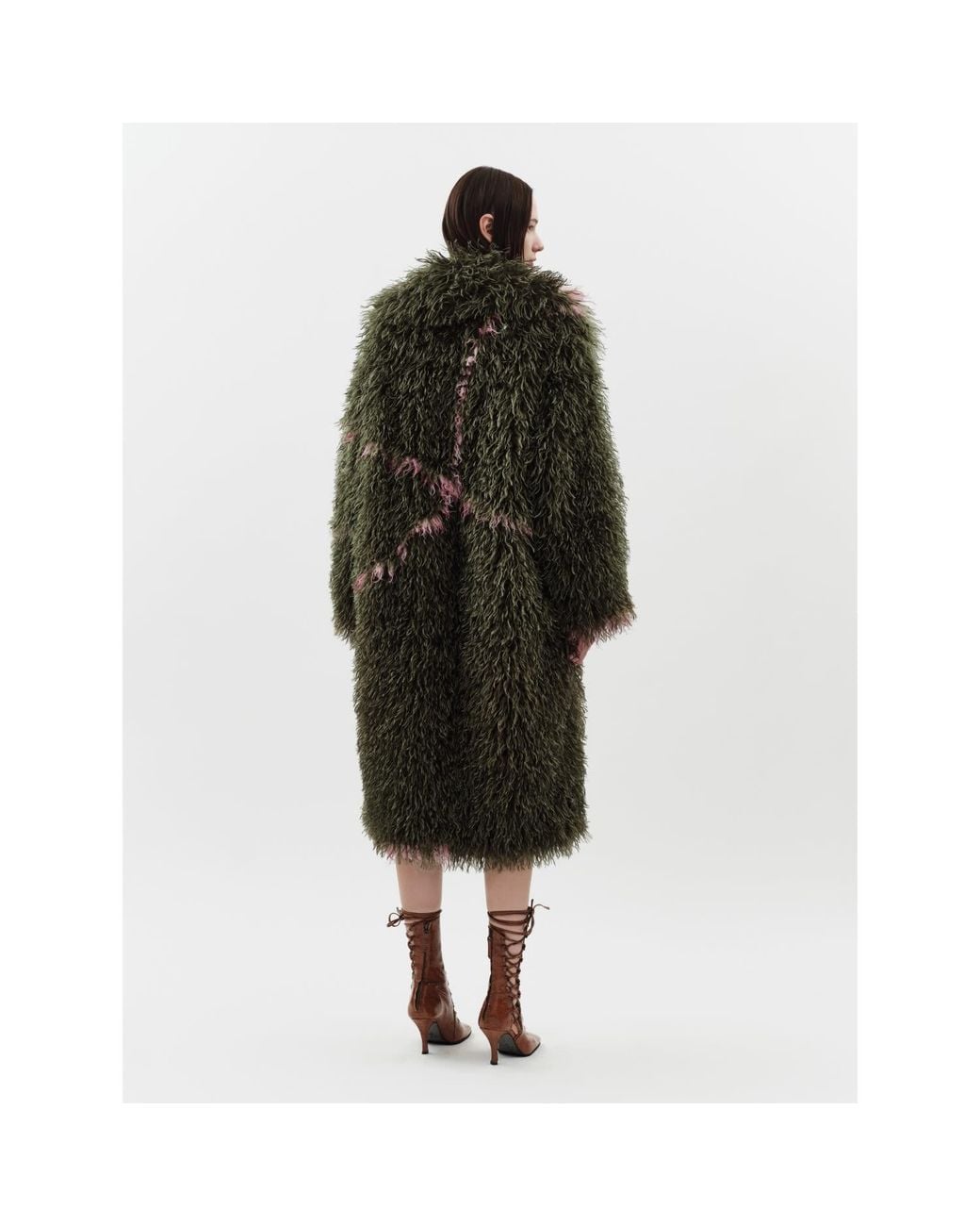 Jakke Green Cascade Coat