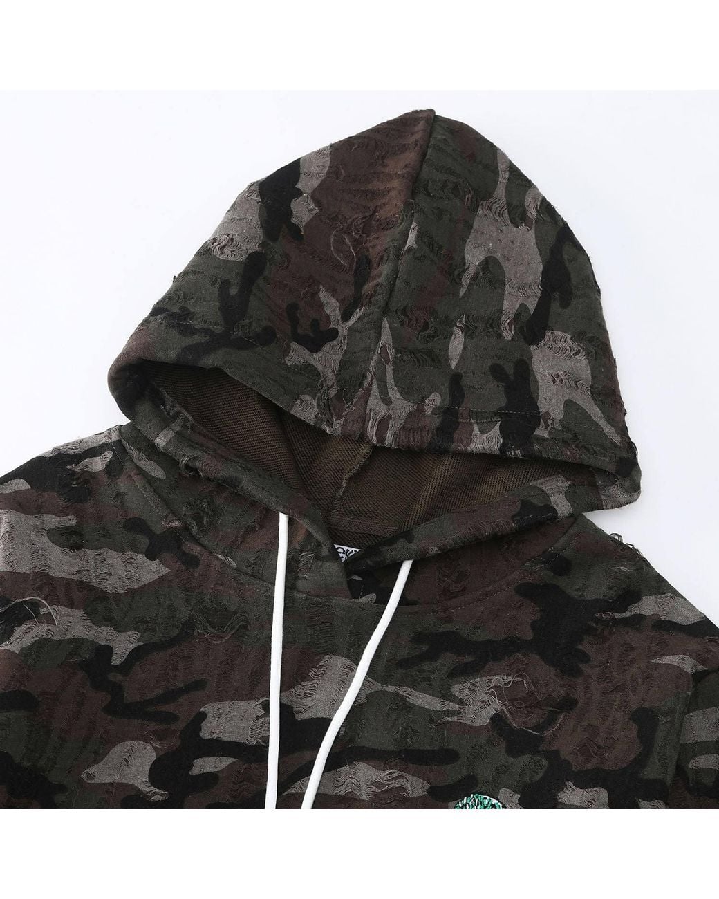 VERYRARE Black Skeleton Soldier Camo Hoodie for men